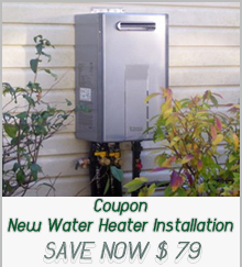new water heater installation